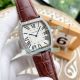 Replica Cartier Tortue Stainless Steel White Dial Diamond Bezel Watch 42MM (3)_th.jpg